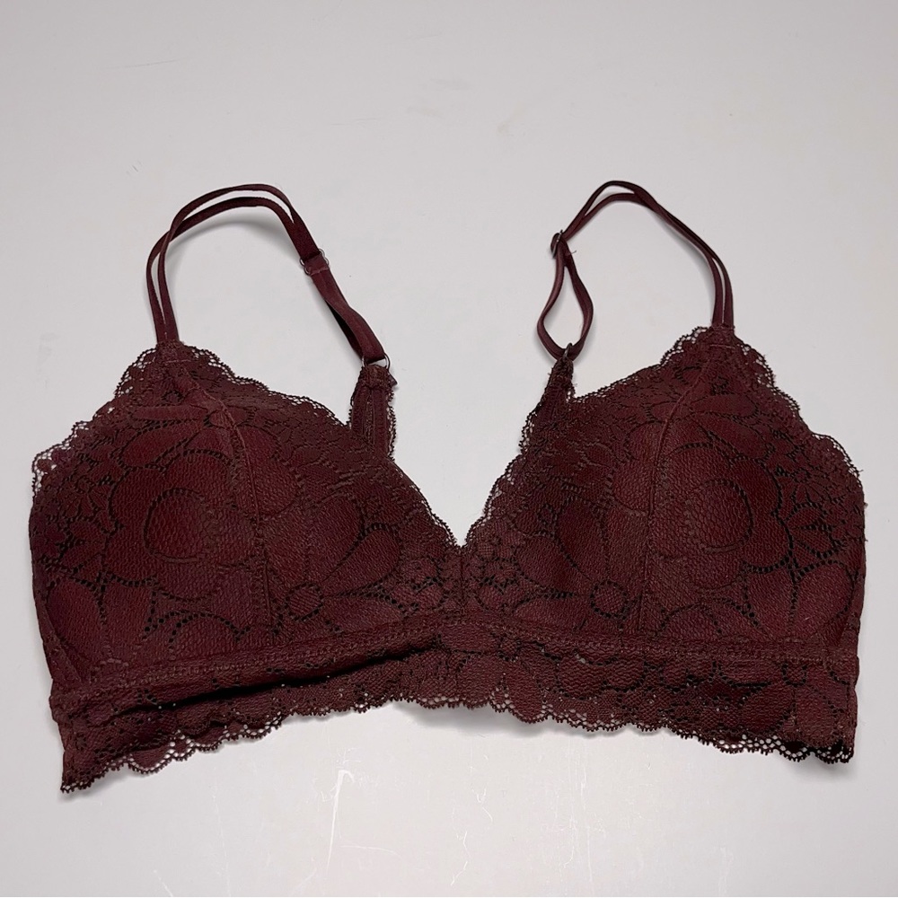 NWOT Aerie Wireless Floral Lace Bra | 34C